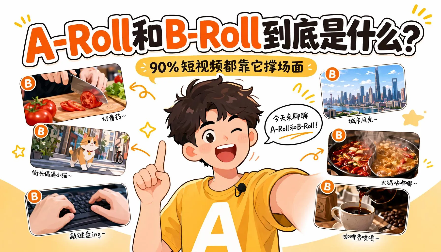 A-Roll和B-Roll到底是什么?